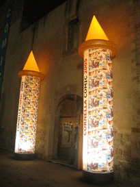 colonnes pour fetes gonflables