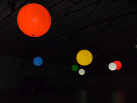 couleurs sphères gonflables