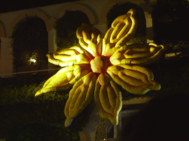 fleur gonflable- 6 m