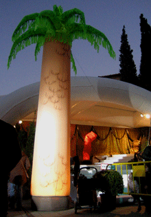 palmier 6 m gonflable