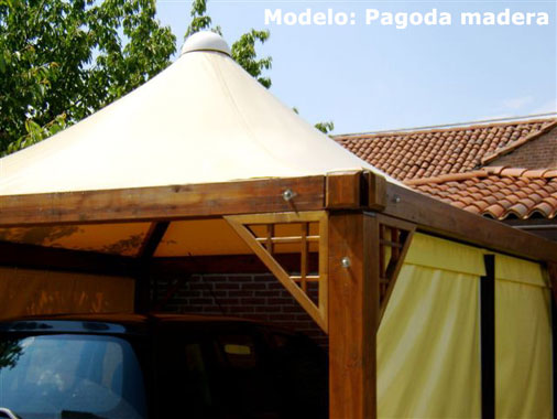 tentes pagoda-bois