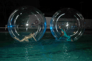 Bulle aquatique – show