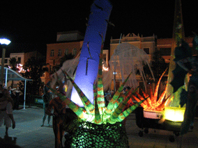 Chariots à pics gonflables