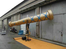 telescope gonflable 5 m de long
